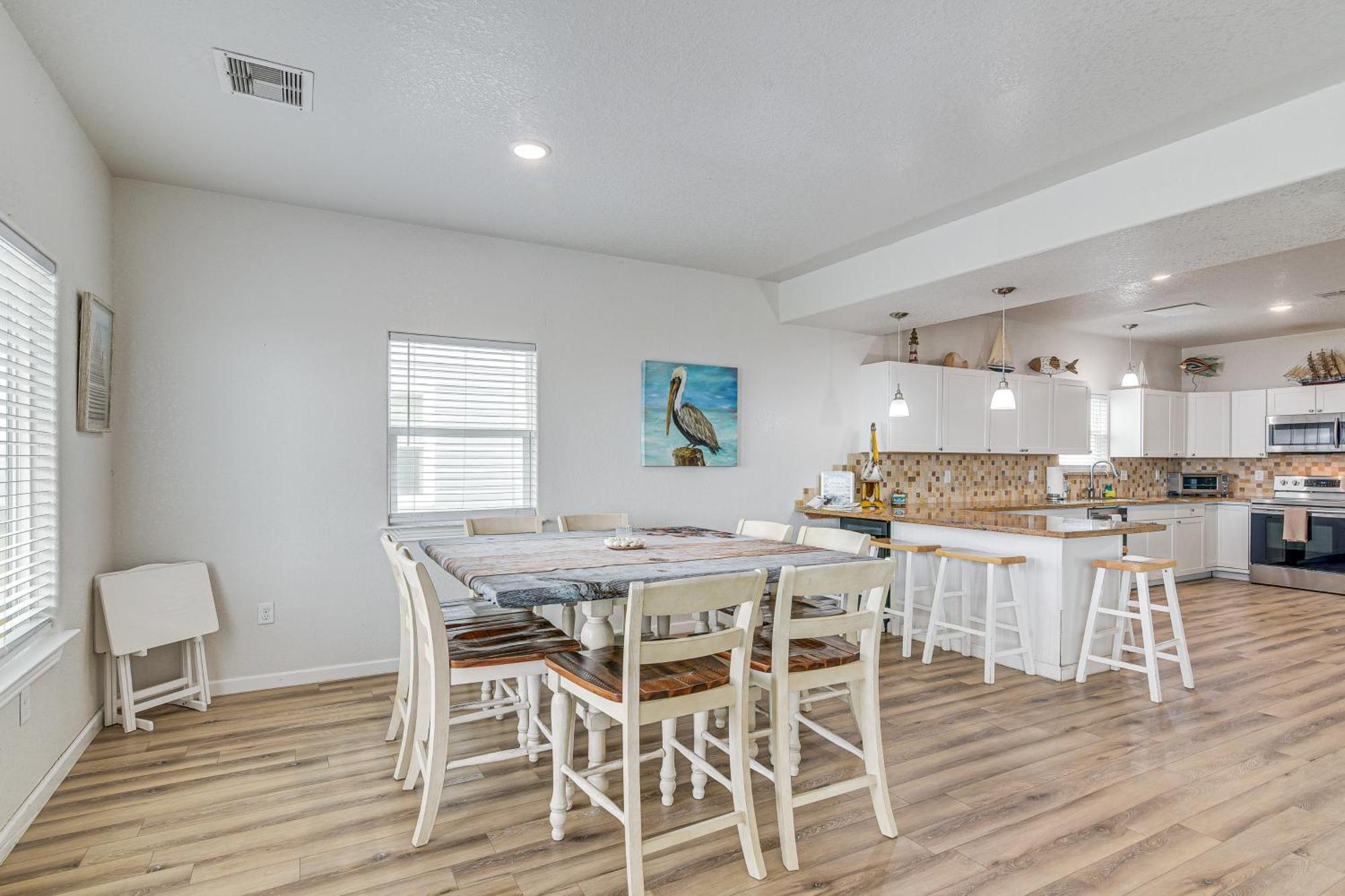Beachfront Texas Retreat - 2 Decks, Patio And Views! Surfside Beach Ngoại thất bức ảnh