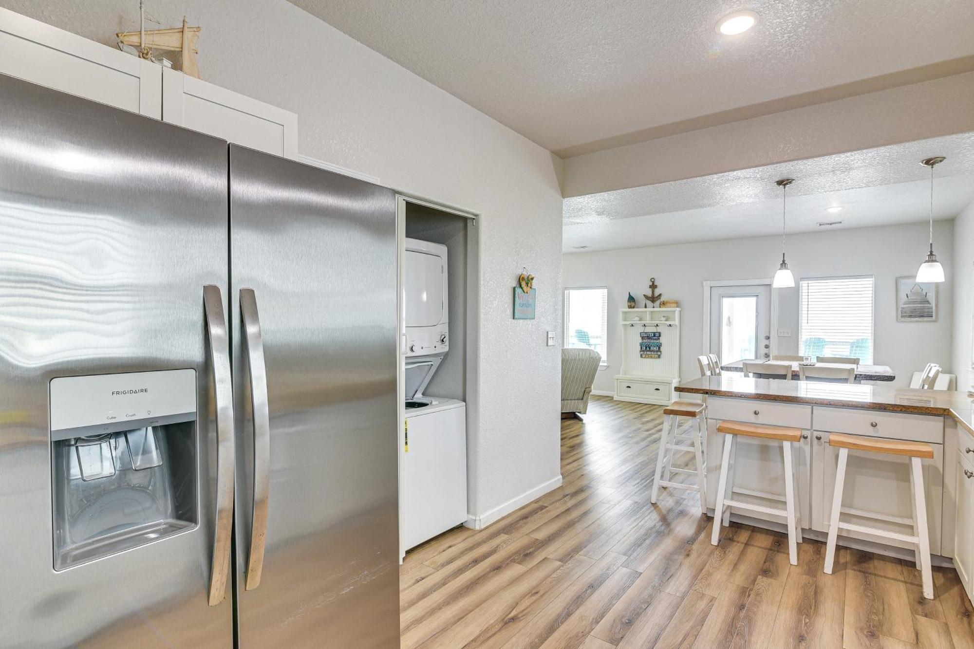 Beachfront Texas Retreat - 2 Decks, Patio And Views! Surfside Beach Ngoại thất bức ảnh