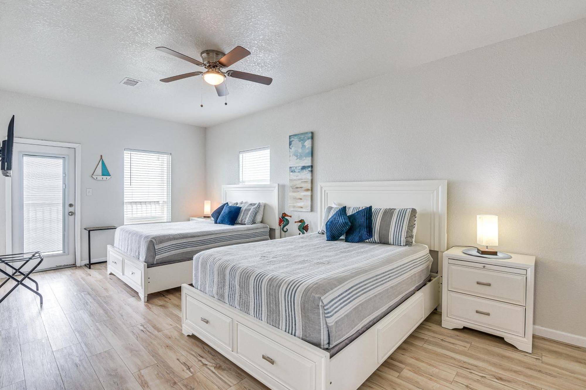 Beachfront Texas Retreat - 2 Decks, Patio And Views! Surfside Beach Ngoại thất bức ảnh